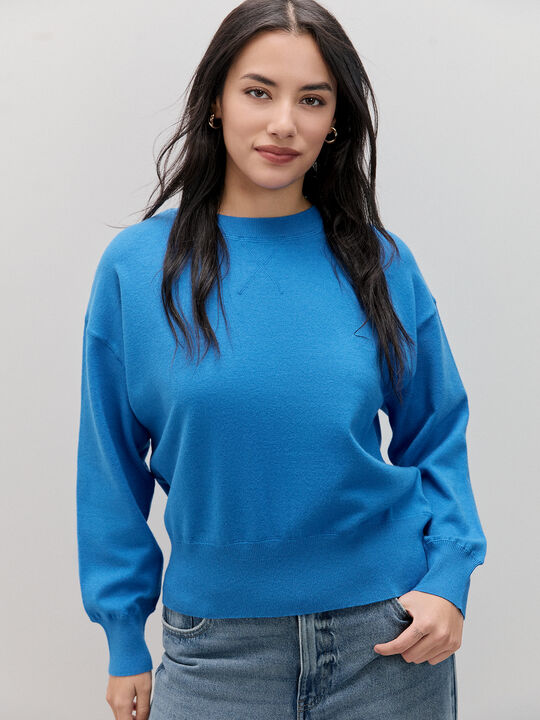 JERSEY SUDADERA BÁSICO Azul Sky image number null