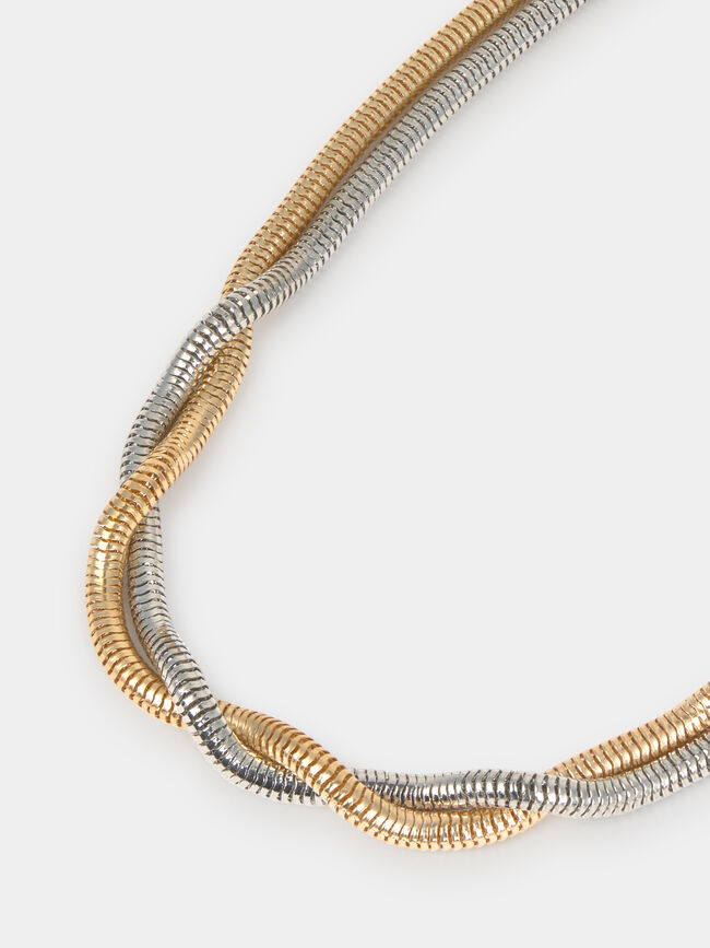 COLLAR DOBLE COLOR Multicolor