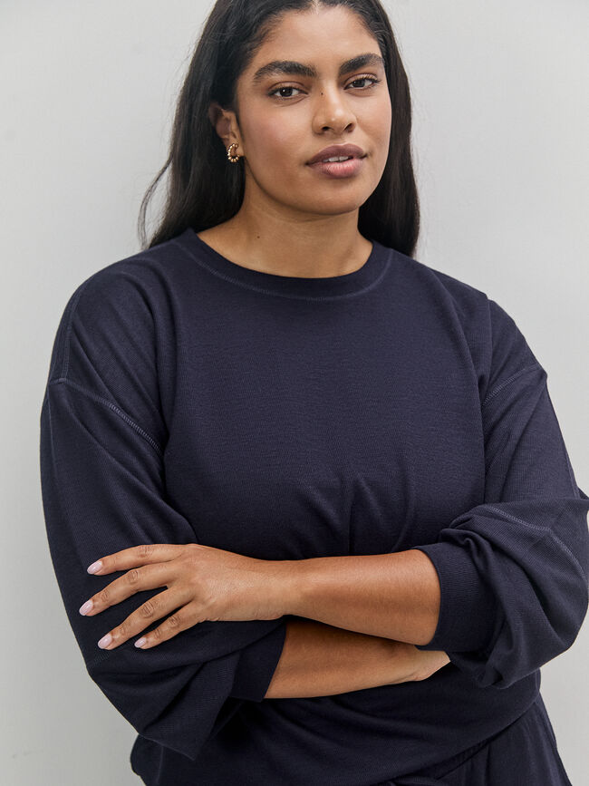 SUDADERA CORTES Azul Marino