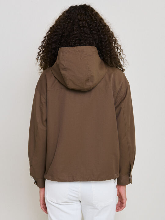 PARKA CAPUCHA Marron image number null