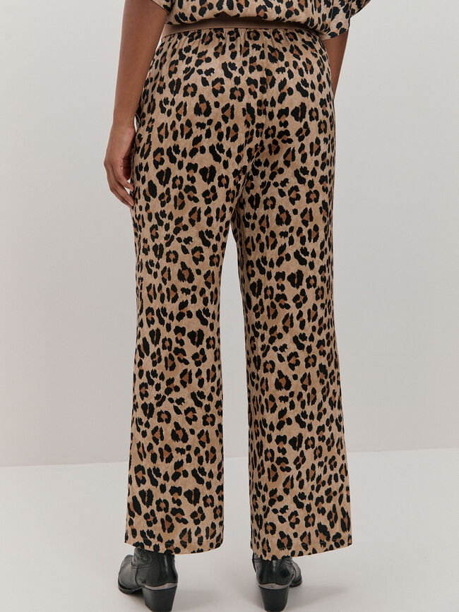 PANTALON FLUIDO Negro