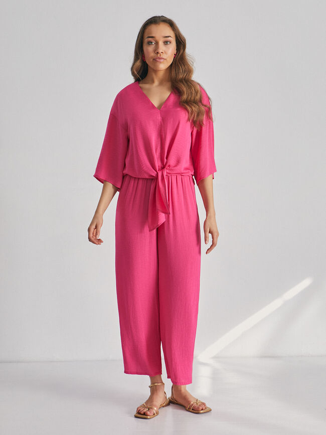 Blusa nudo Fucsia Oscuro