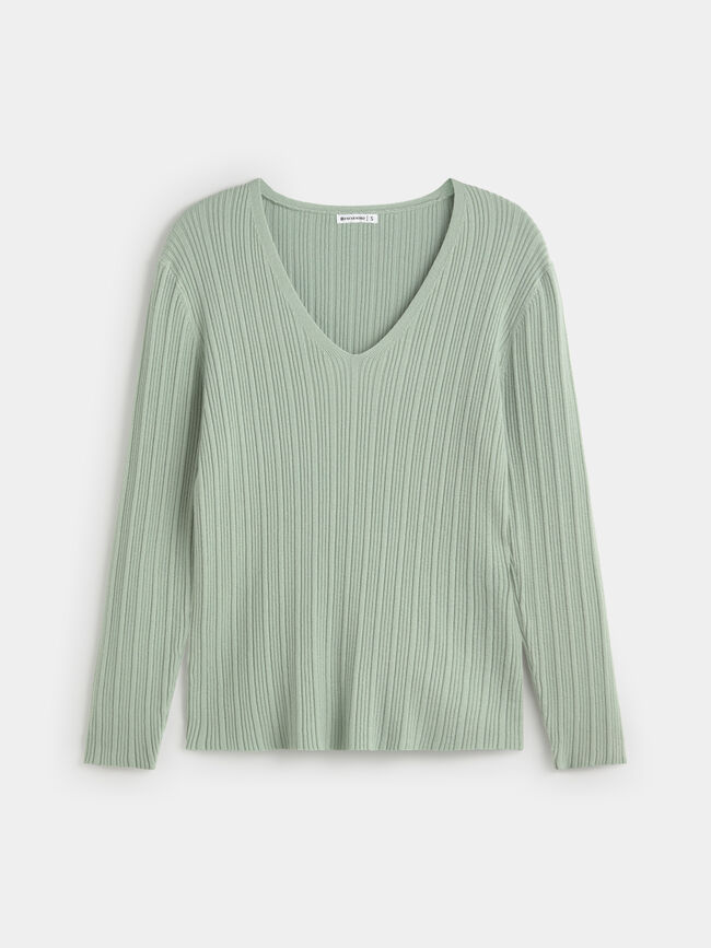 JERSEY PICO CANALE Verde