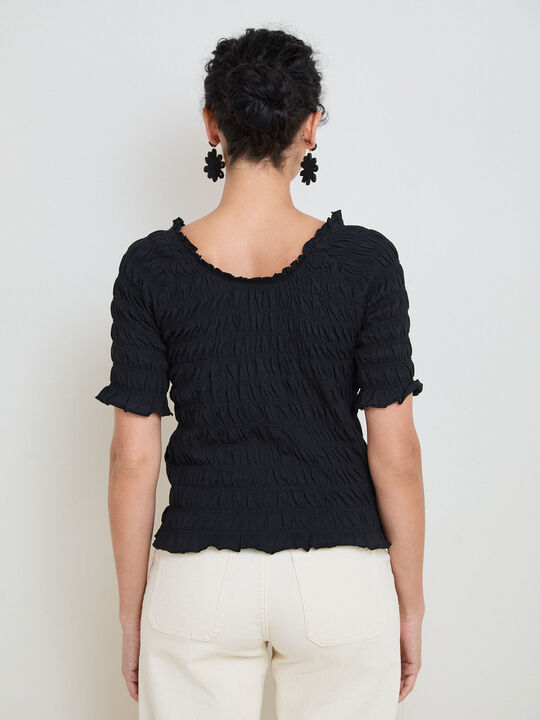 CAMISETA GOMA CANILLA Negro image number null