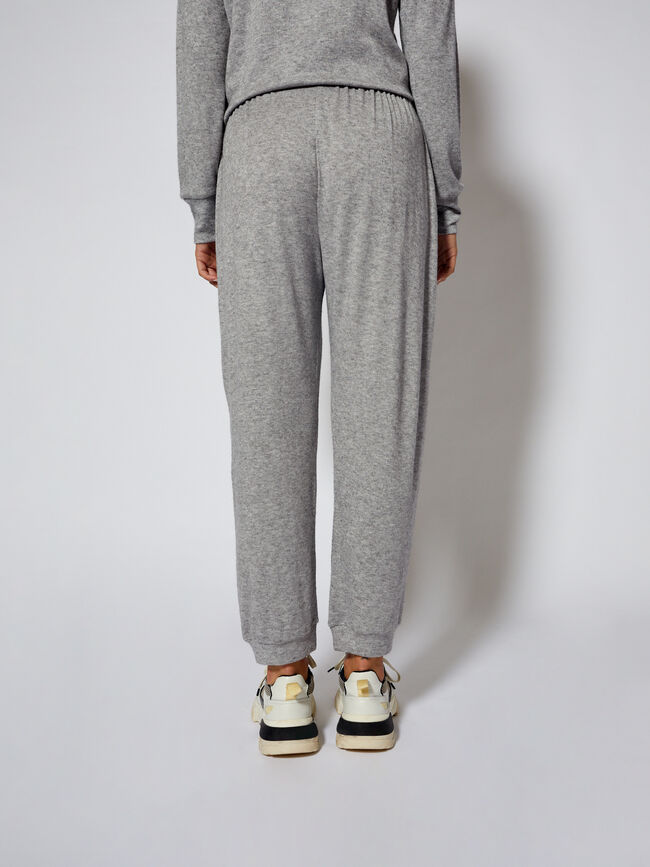 PANTALÓN JOGGER CON STRASS GrisVigoreClaro