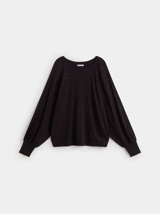 JERSEY ABULLONADO TERMOFIJADO Negro image number null