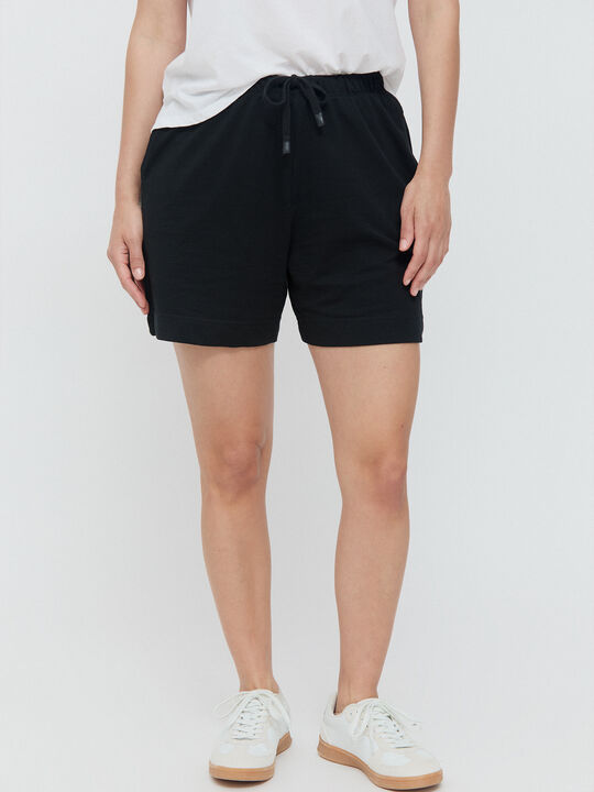 SHORT FELPA Negro image number null