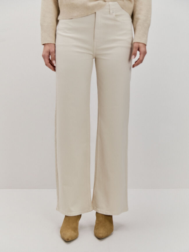 WIDE LEG BÁSICO Crudo