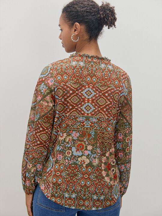 BLUSA ESTAMPADA Estampado 1 image number null