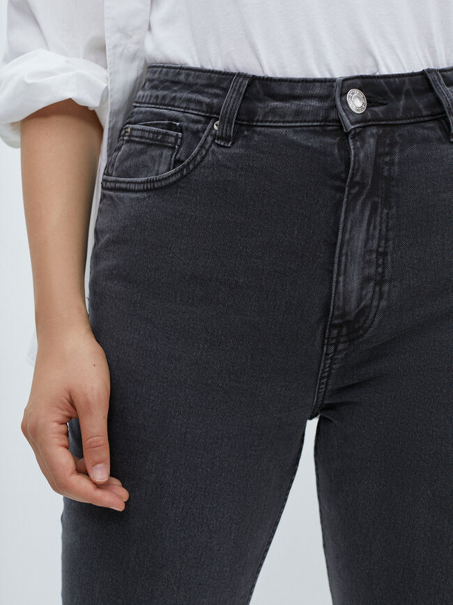 VAQUERO MOM Black wash