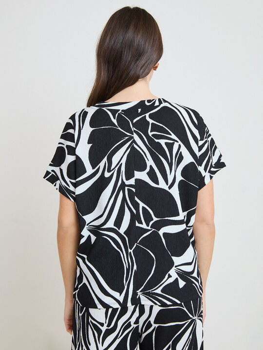 CAMISETA TEXTURA Estampado 1 image number null