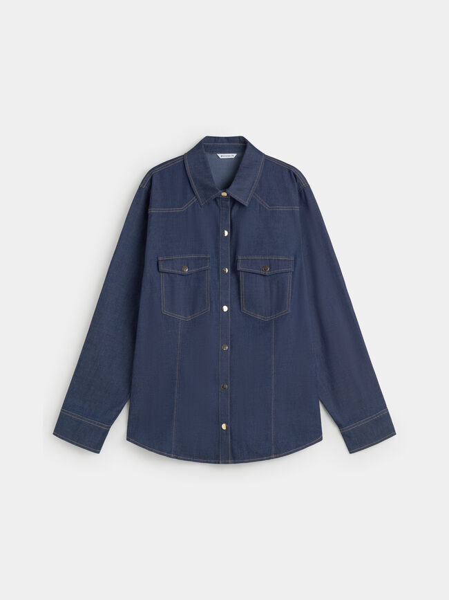 CAMISA VAQUERA BASICA Rinse Wash