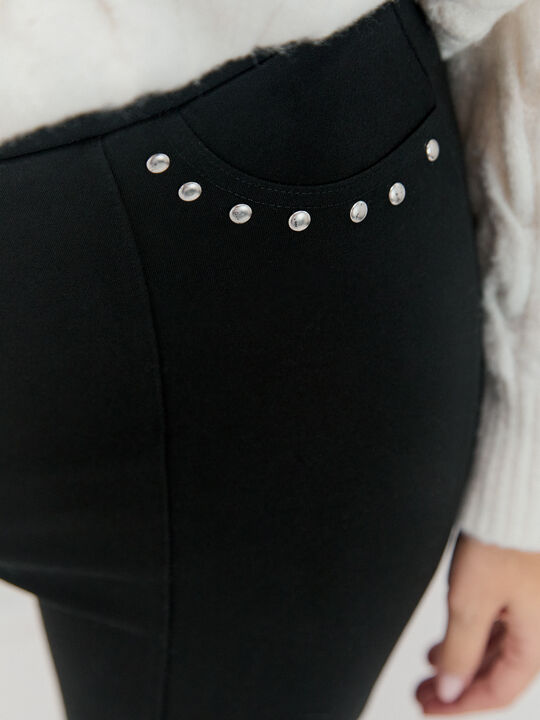 LEGGING DETALLE Negro image number null