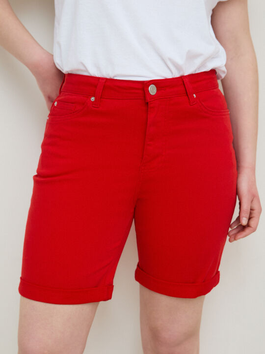 BERMUDA VAQUERA BASICA Rojo image number null