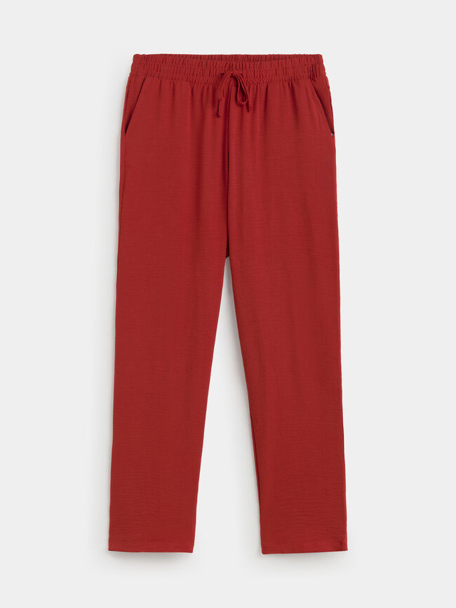PANTAL&Oacute;N JOGGER FLUIDO oxide