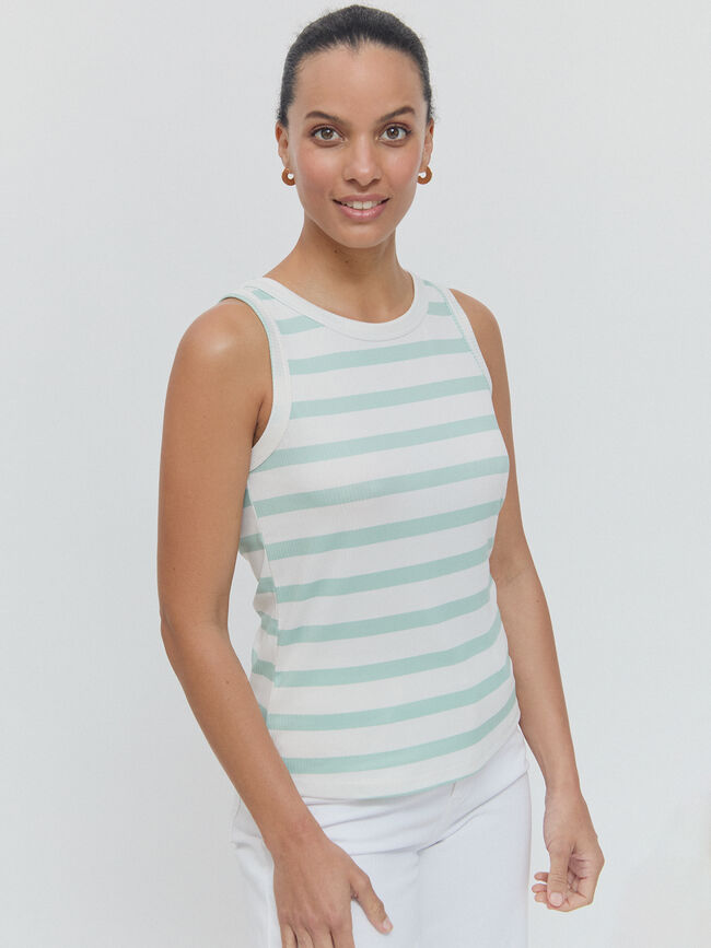 TOP ESTAMPADO Verde