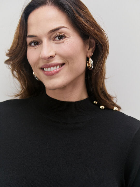 JERSEY PERKINS BOTONES Negro image number null