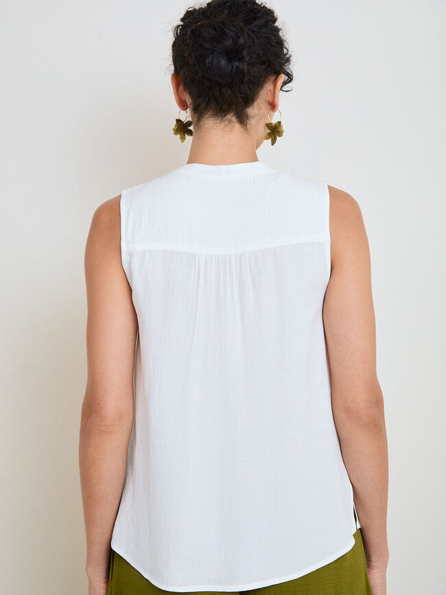 CAMISA R&Uacute;STICA S/M Blanco Optico