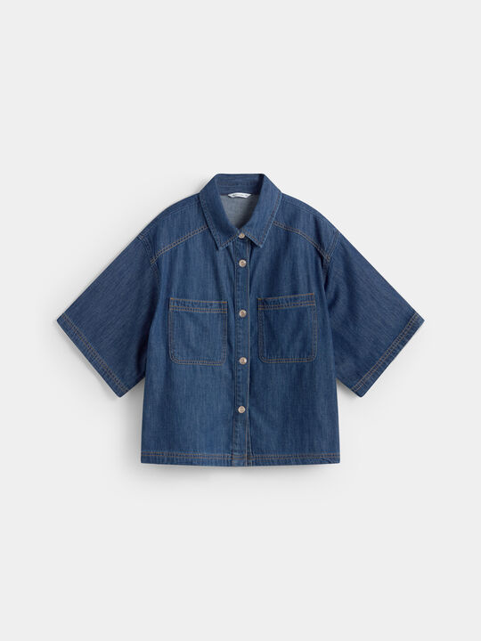 CAMISA VAQUERA RECTA Rinse Wash image number null