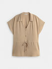 BLUSA SAFARI Camel
