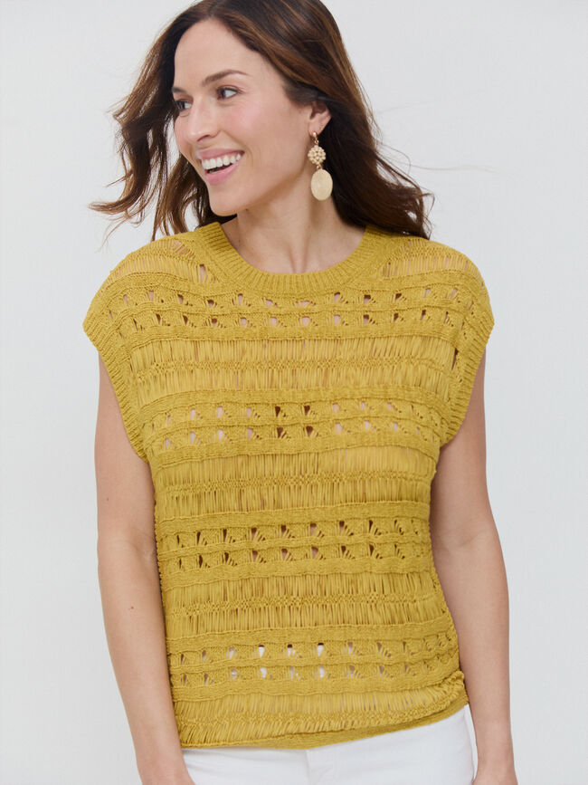 JERSEY CUELLO REDONDO Ocre