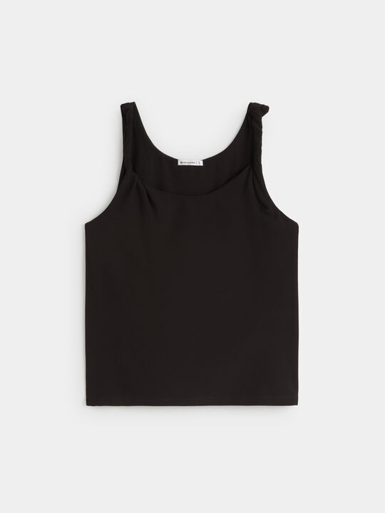 TOP DETALLE TIRANTES Negro image number null
