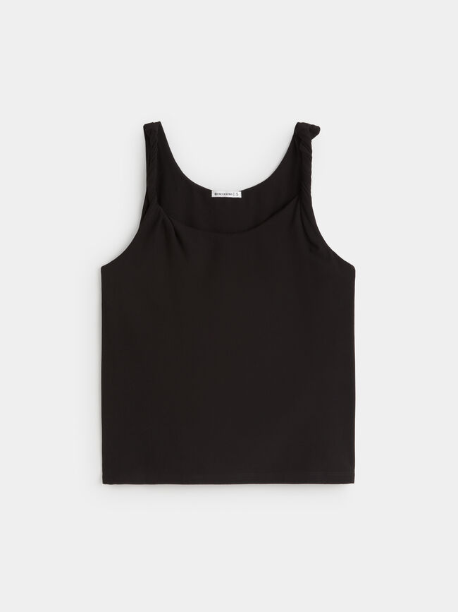 TOP DETALLE TIRANTES Negro