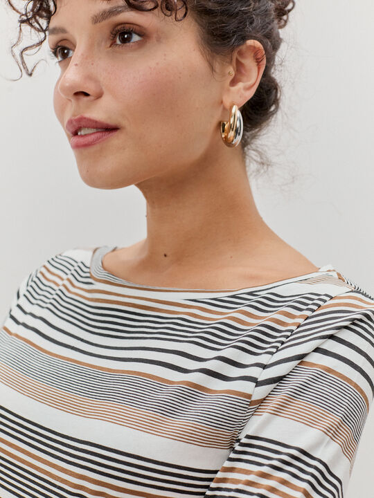 CAMISETA MANGA LARGA Rayas 3 image number null