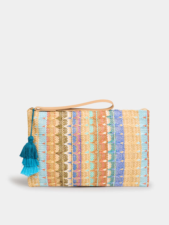 Bolso de mano colorido Multicolor image number null