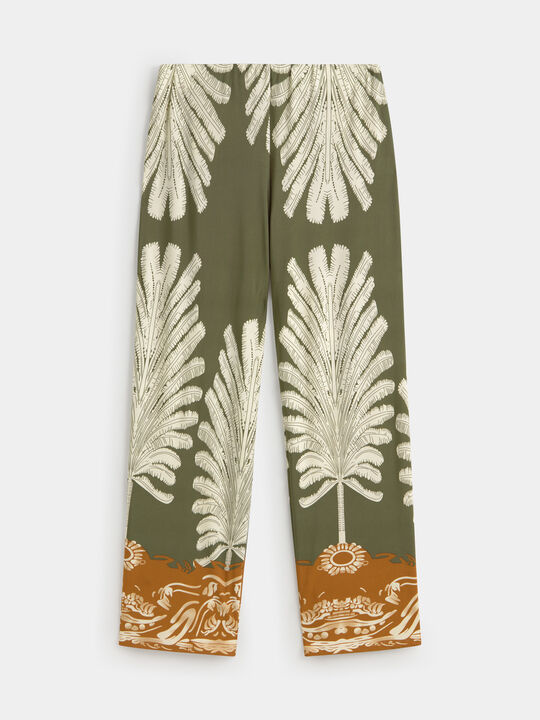 PANTALON ESTAMPADO Kaki image number null