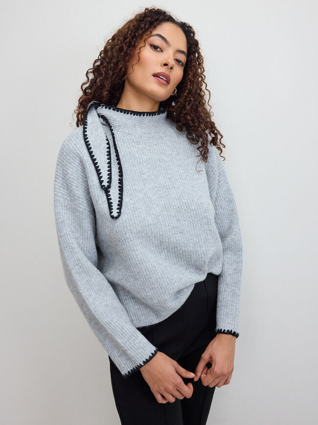 JERSEY LAZADA CONTRASTE Gris Medio