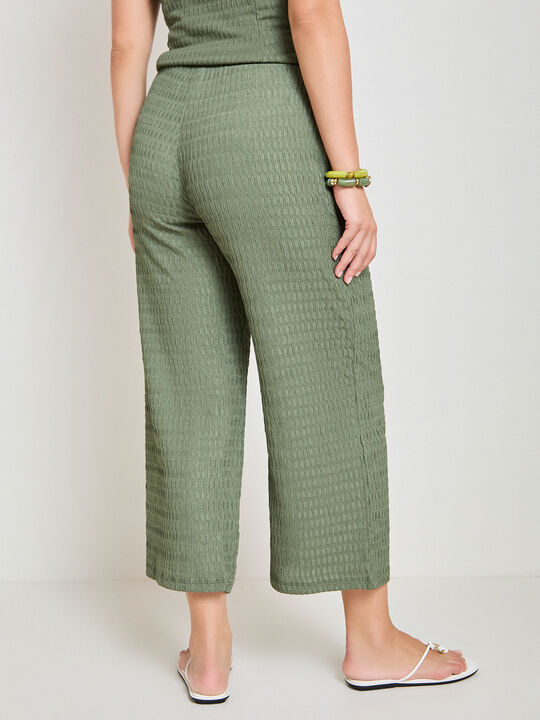 PANTAL&Oacute;N SET ESTRUCTURA Kaki image number null