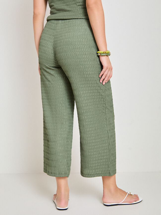 PANTAL&Oacute;N SET ESTRUCTURA Kaki