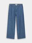 PANTALON FLUIDO VAQUERO Mid blue