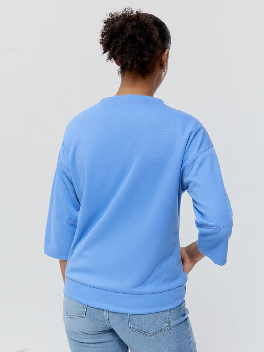 SUDADERA FLUIDA Cobalto image number null