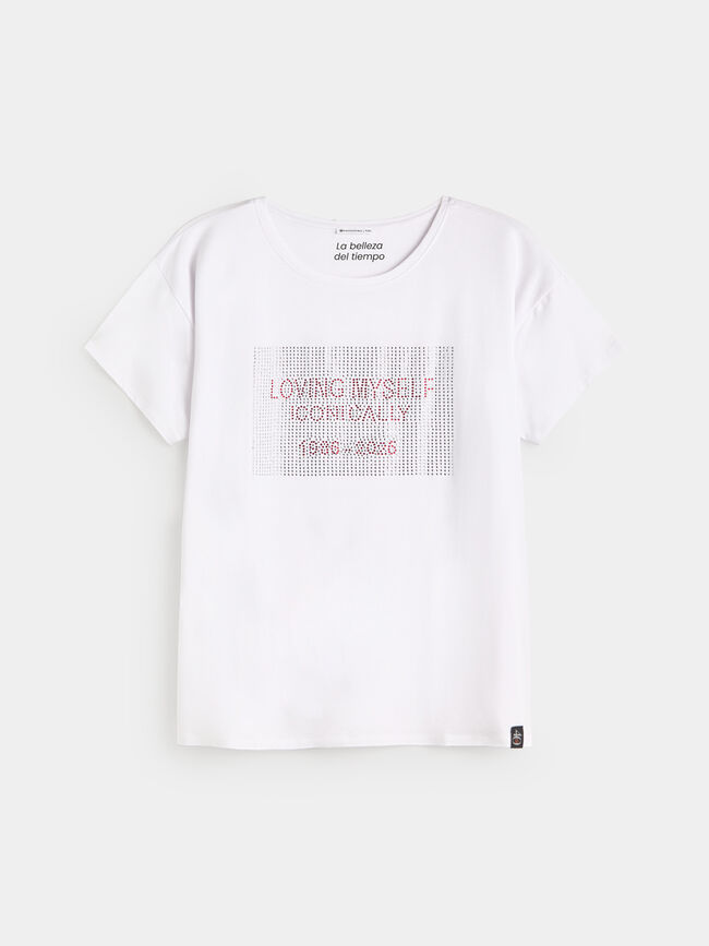 CAMISETA 40 ANIVERSARIO Blanco Optico