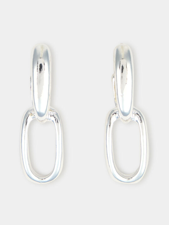 PENDIENTES DOS APIEZAS Plata image number null