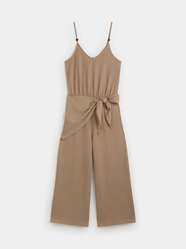 MONO CRINKLE PA&Ntilde;UELO Camel