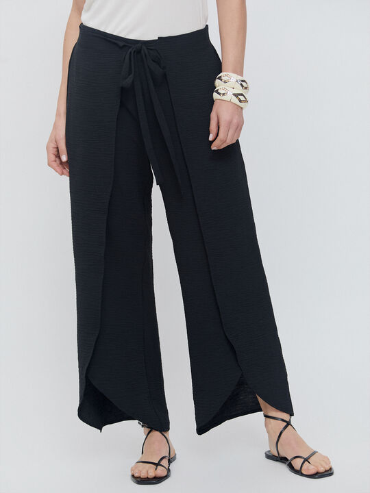PANTALON PAREO LAZADA Negro image number null