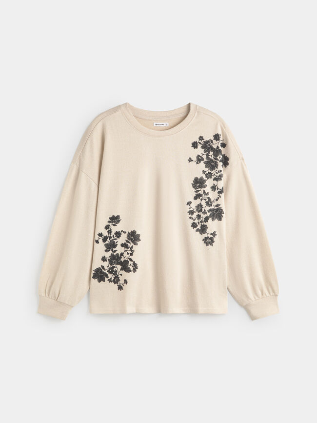 SUDADERA DETALLE Crudo