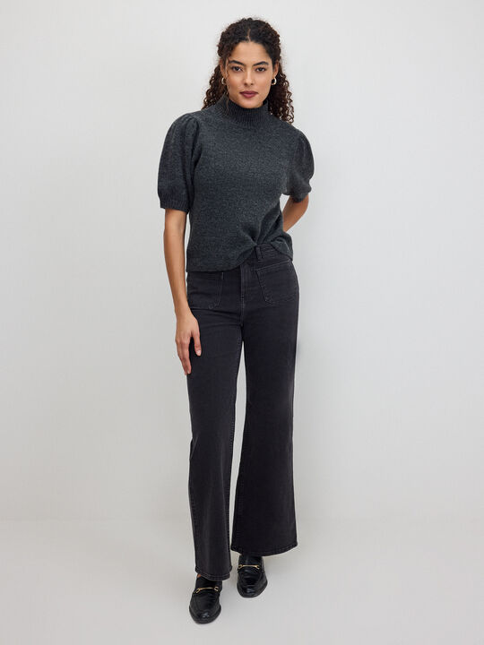 WIDE LEG BOLSILLOS Negro image number null