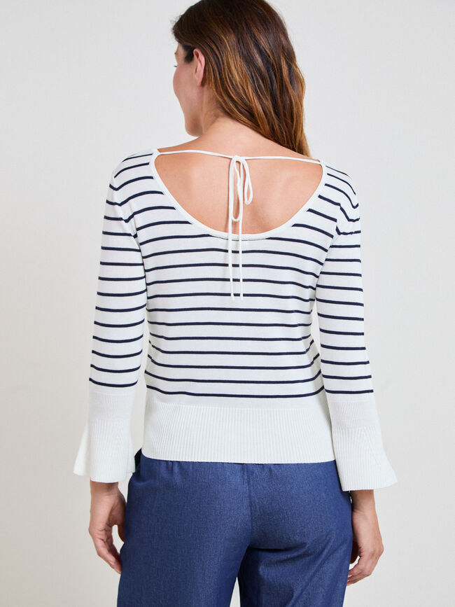 JERSEY DETALLE MANGAS Azul Marino