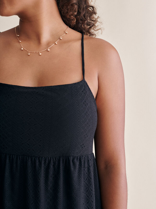 Vestido tirantes Negro