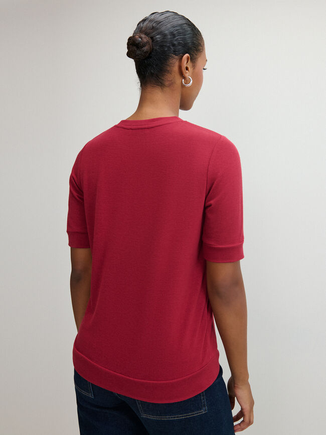 CAMISETA LANOSA Rosa