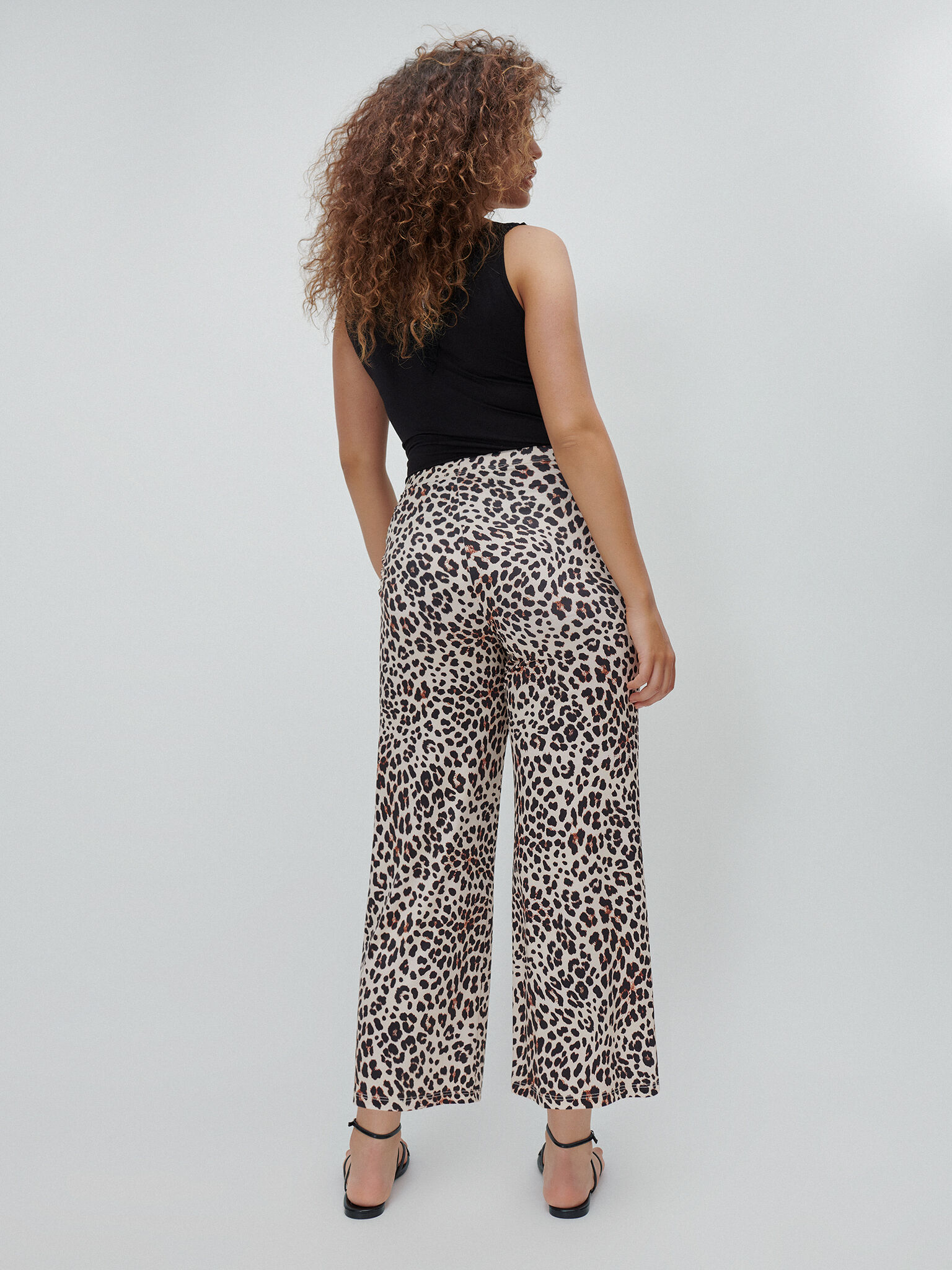 PANTALON CULOTTE LEOPARDO