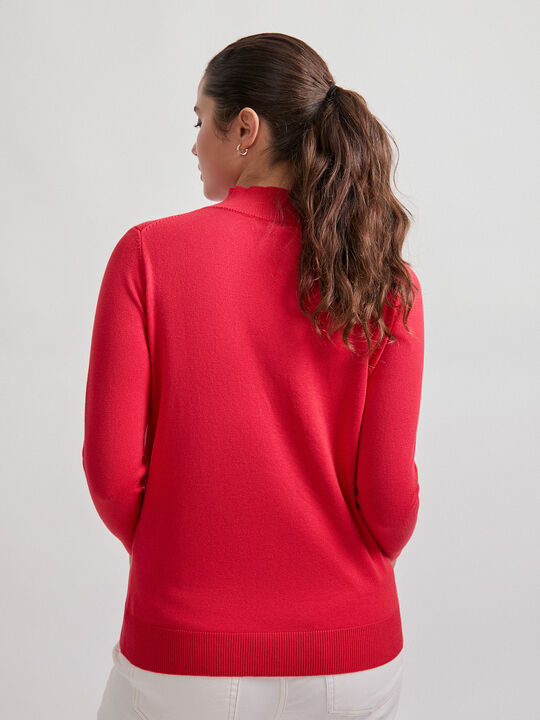 JERSEY CUELLO PERKINS Rojo image number null