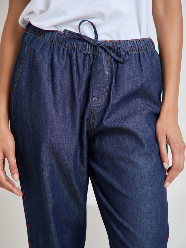 PANTALON FLUIDO VAQUERO Rinse Wash