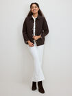 CHAQUETA PA&Ntilde;O BASICA Marron