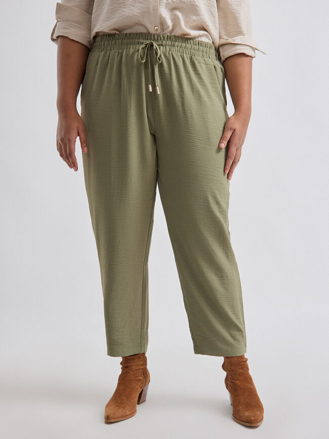 PANTALÓN FLUIDO Kaki