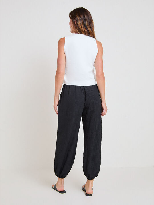 CROPPED ANCHO CRINKLE Negro image number null